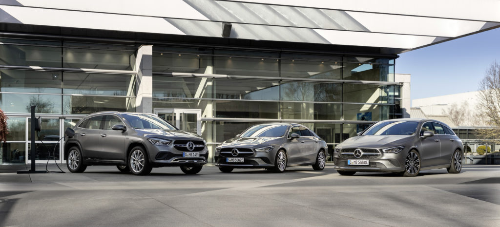 Tres nuevos híbridos enchufables amplían la familia de modelos compactos de Mercedes-Benz 1