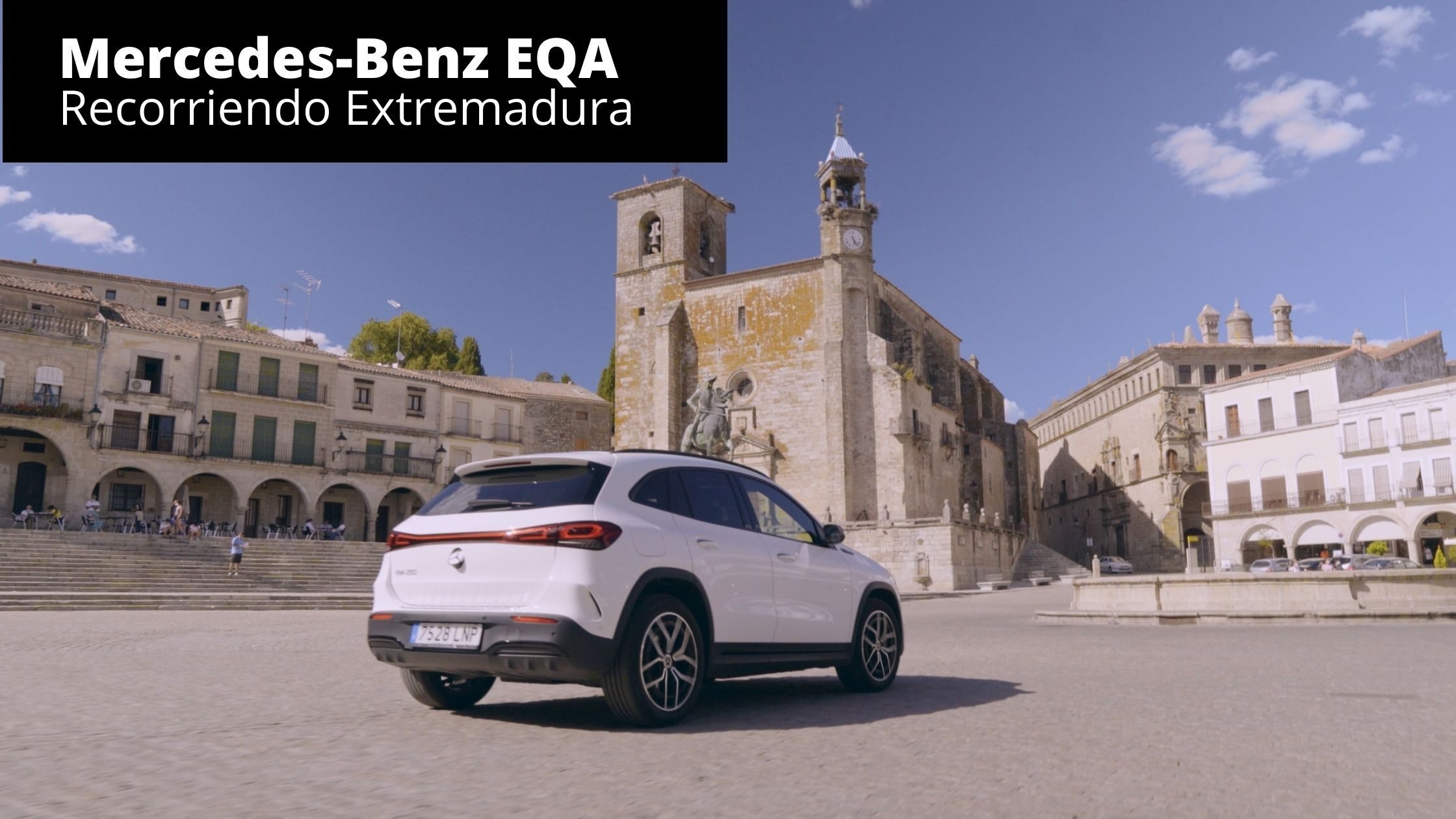 Mercedes-Benz EQA - Recorriendo Extremadura